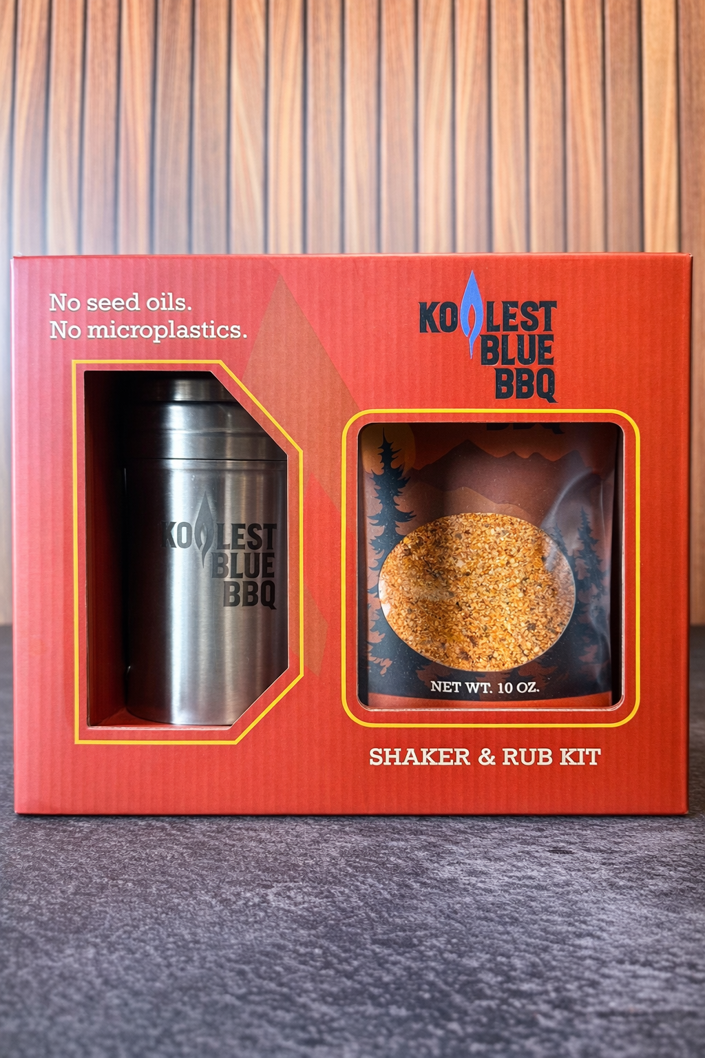 BBQ SHAKER & NC SQUARES RUB KIT