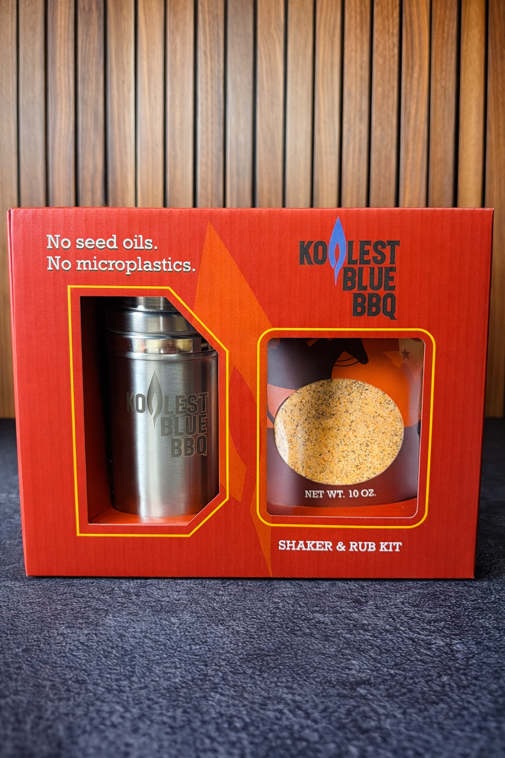 BBQ SHAKER & TEX-HENS RUB KIT