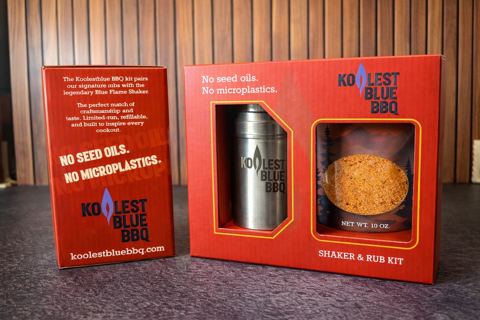 BBQ SHAKER & NC SQUARES RUB KIT